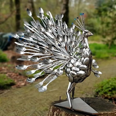 Zo trots als een pauw