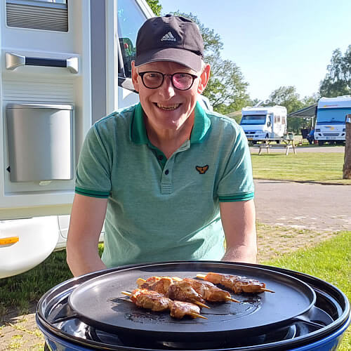 Foto: Lekker buiten eten