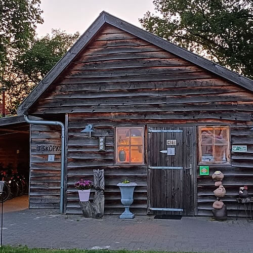 Foto: Het sanitairgebouw