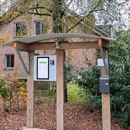 Foto: Zelf even aanmelden op de tablet