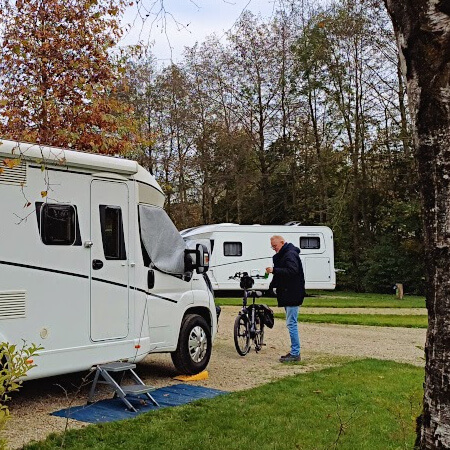 Foto: Klaar om te gaan fietsen