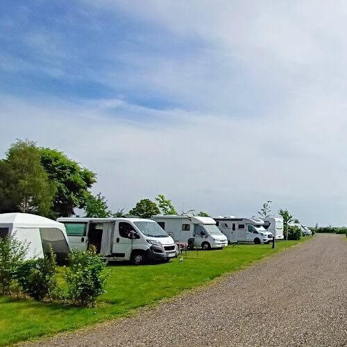 Foto: De andere kant van de camperplaats