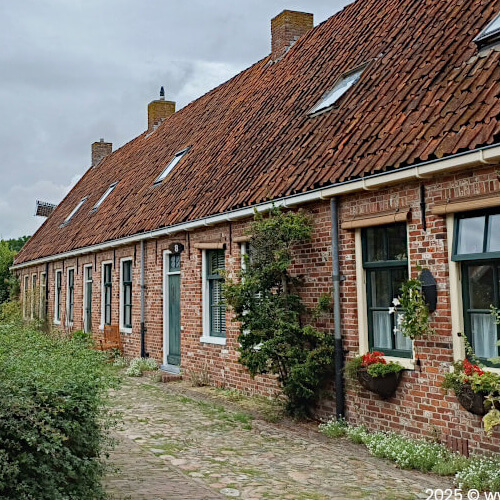 Foto: Knusse straten in Bourtange
