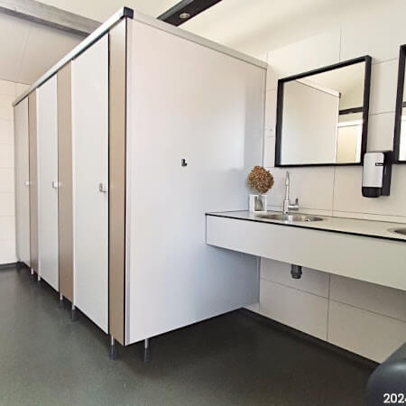 Het sanitair is uitstekend Foto: Het sanitair is uitstekend