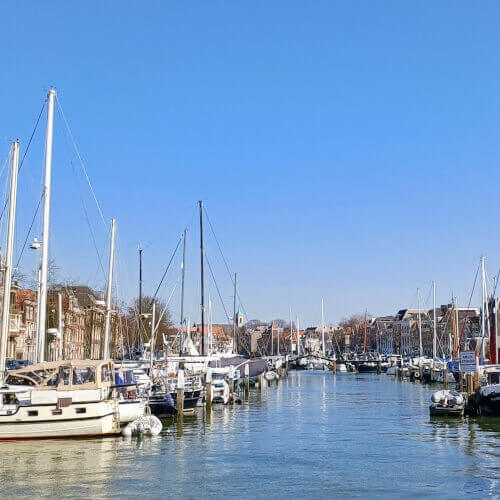 Foto: De haven van Dordrecht