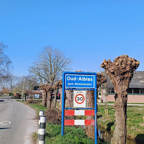 Foto: Wij zijn in Oud Alblas of all places