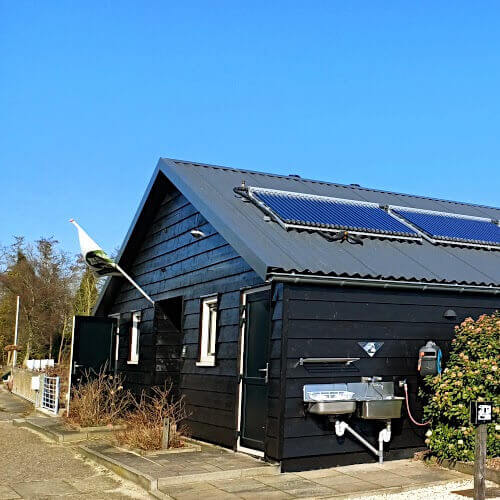 Foto: De serviceplaats