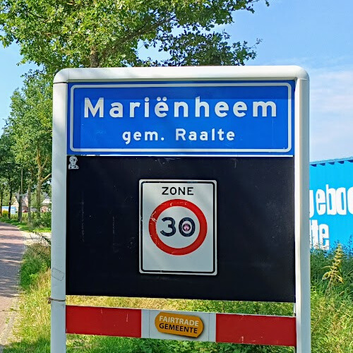 Wij camperen in Mariënheem Foto: Wij camperen in Mariënheem