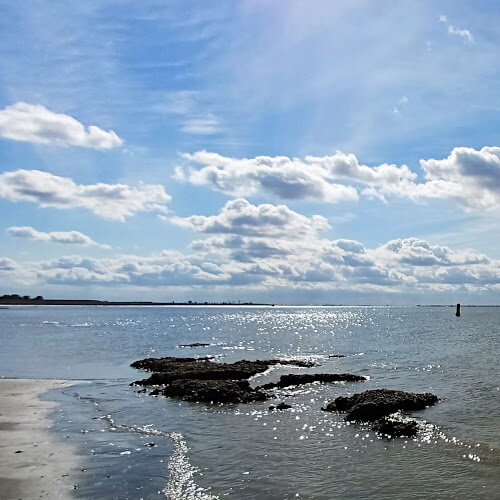 Foto: De Westerschelde bij Kruiningen