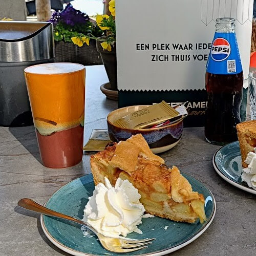 Appeltaart in Giethoorn Foto: Appeltaart in Giethoorn