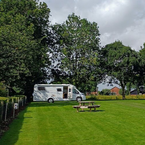 Foto: Overzicht over de camperplaats