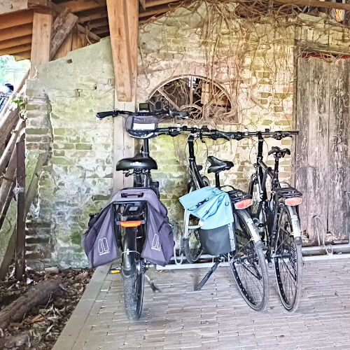 Mini fietsenstalling Foto: Mini fietsenstalling
