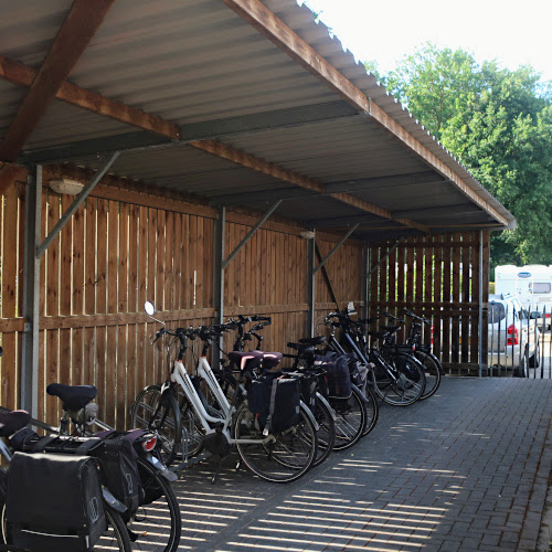 Overdekte fietsenstalling