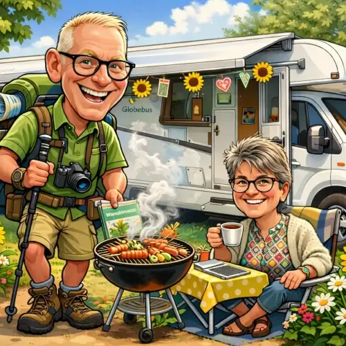 Kokkerellen in de camper